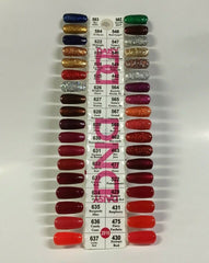 DND & DC | Color chart |  Color Sample Chart Palette Display Swatch