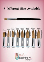 Sonic Kolinsky │ Acrylic Nail Brush │ Size #12