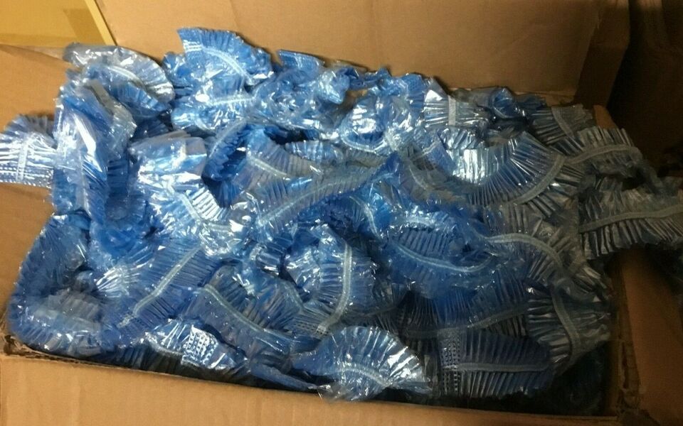 Pedicure liner | 800 Pcs | Disposable Liners For Massage Chair - Blue/clear