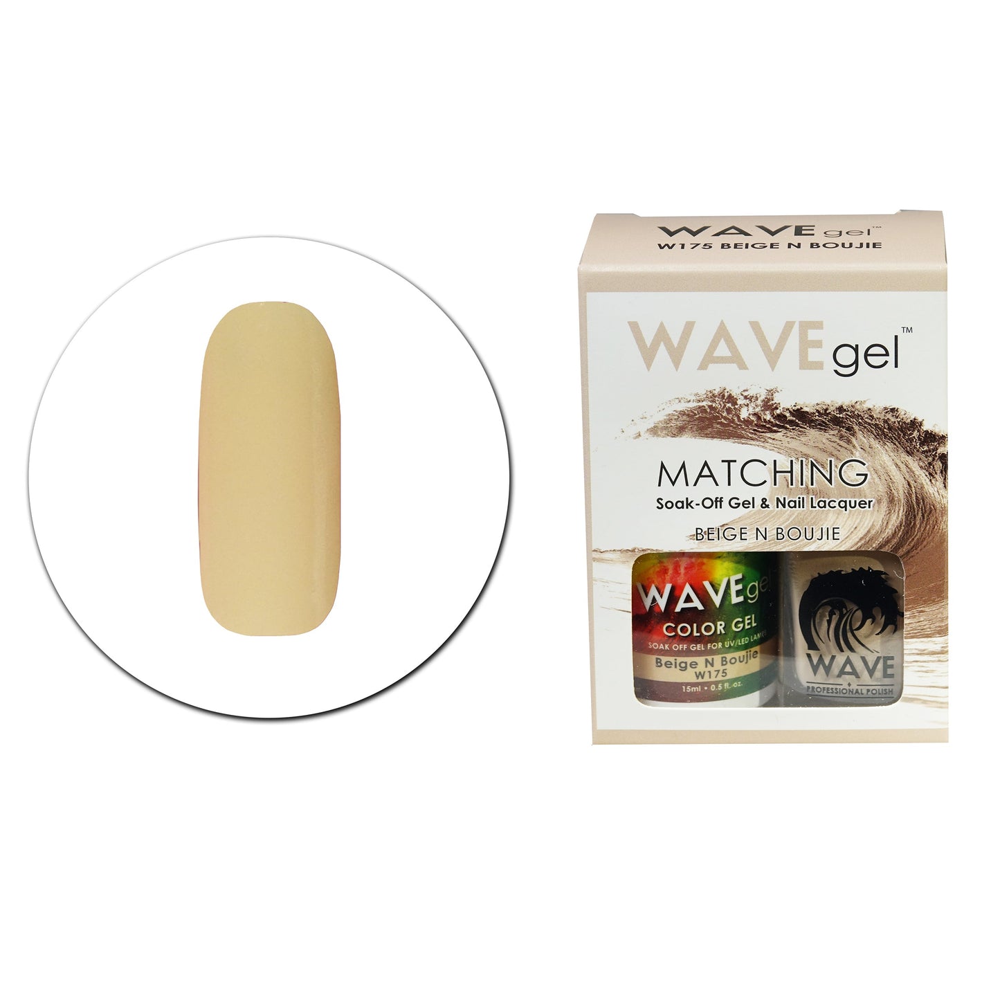 Gel para ondas - W175 BEIGE N BOUJIE