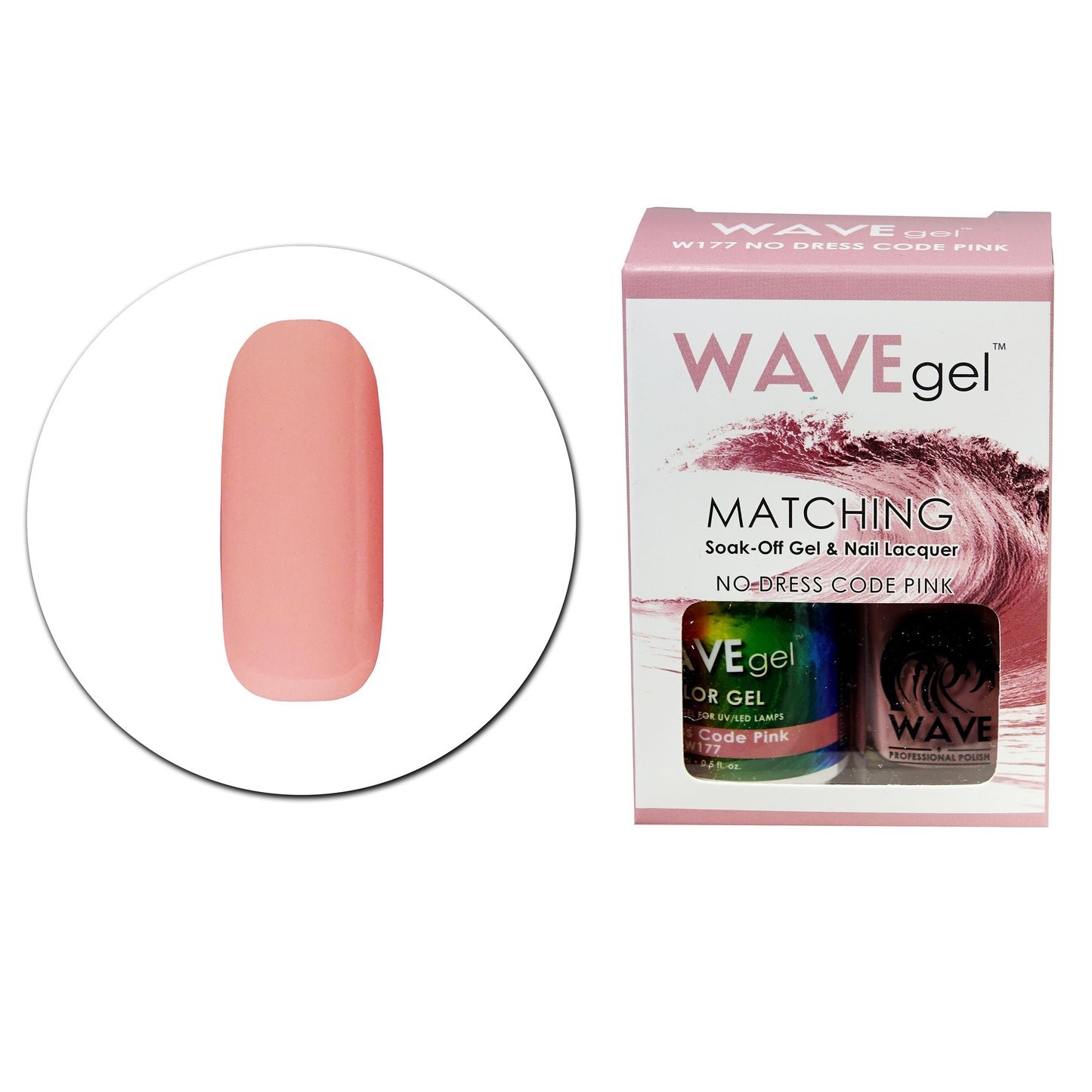 Gel Wave - W177 SIN CÓDIGO DE VESTIMENTA ROSA