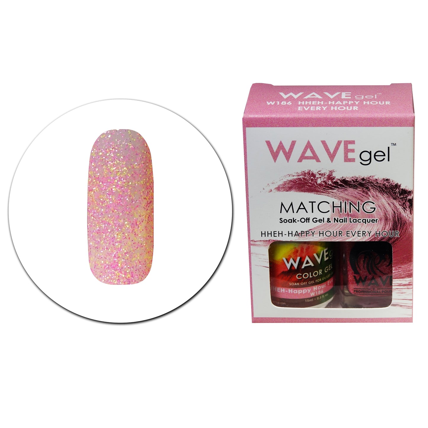 Wave Gel - W186 HHEH-HORA FELIZ CADA HORA